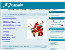 Tablet Screenshot of juvenalia.fi